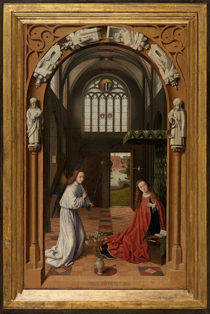 Zvěstování od Petrus Christus