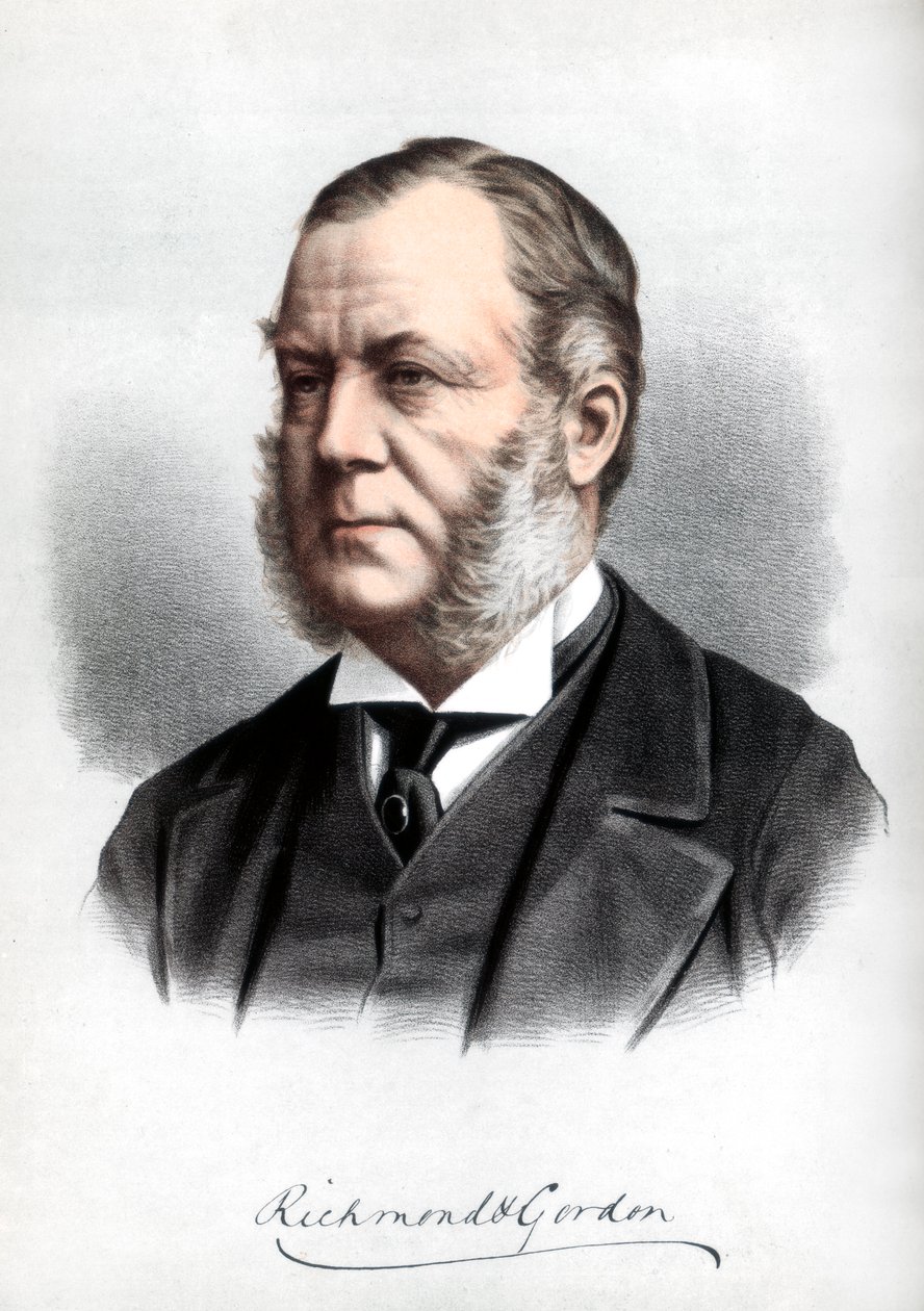Charles Henry Gordon-Lennox, vévoda z Richmondu a Gordonu, c1890. od Petter and Galpin Cassell