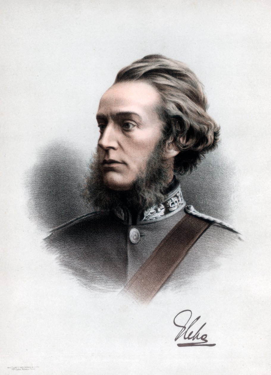 Francis Charteris, 10. hrabě z Wemyss, britský whigský politik, c1890. od Petter and Galpin Cassell
