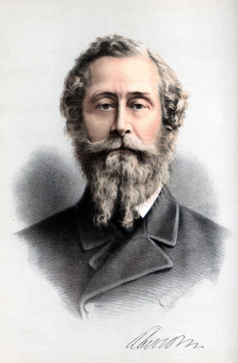 James Hamilton, 1. vévoda z Abercornu, britský konzervativní politik, c1890. od Petter and Galpin Cassell