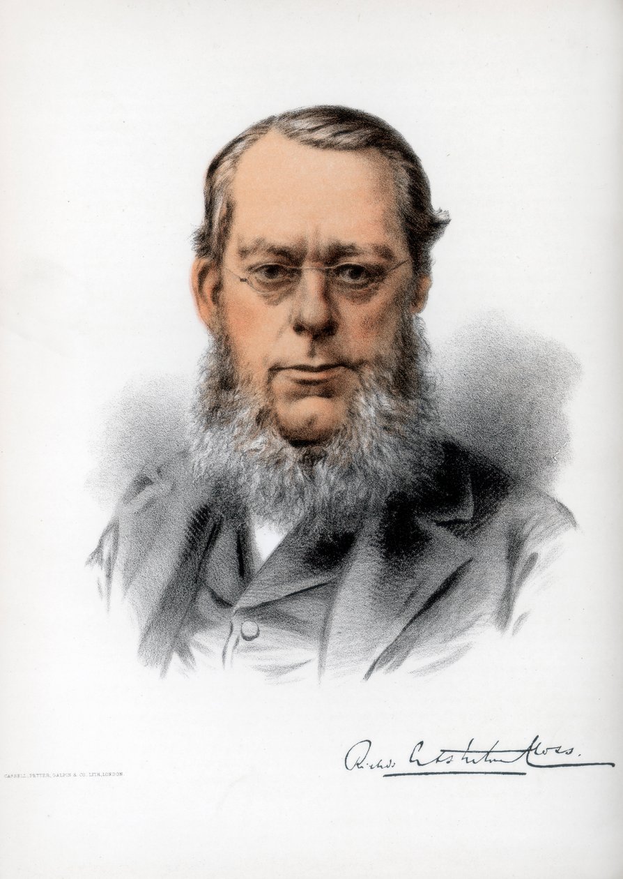 Richard Assheton Cross, 1. vikomtský kříž, britský státník, c1890. od Petter and Galpin Cassell