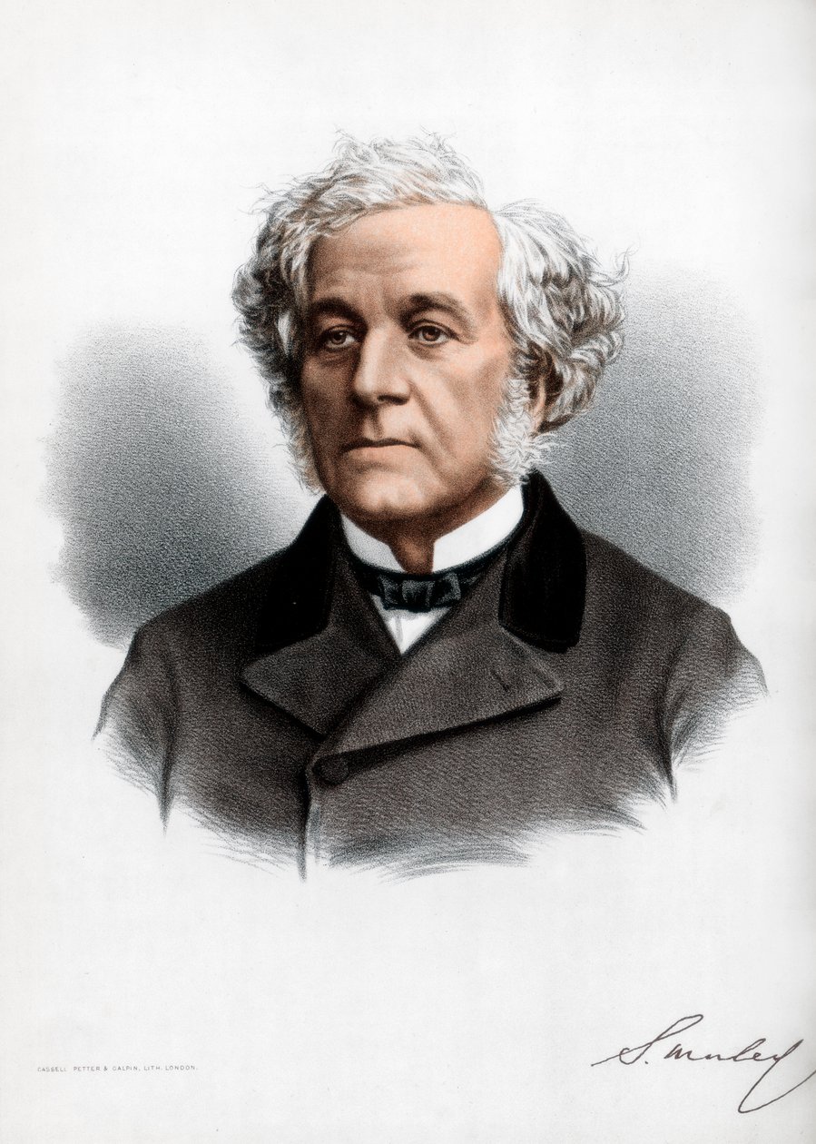 Samuel Morley, abolicionista, politický radikál a státník, c1890. od Petter and Galpin Cassell