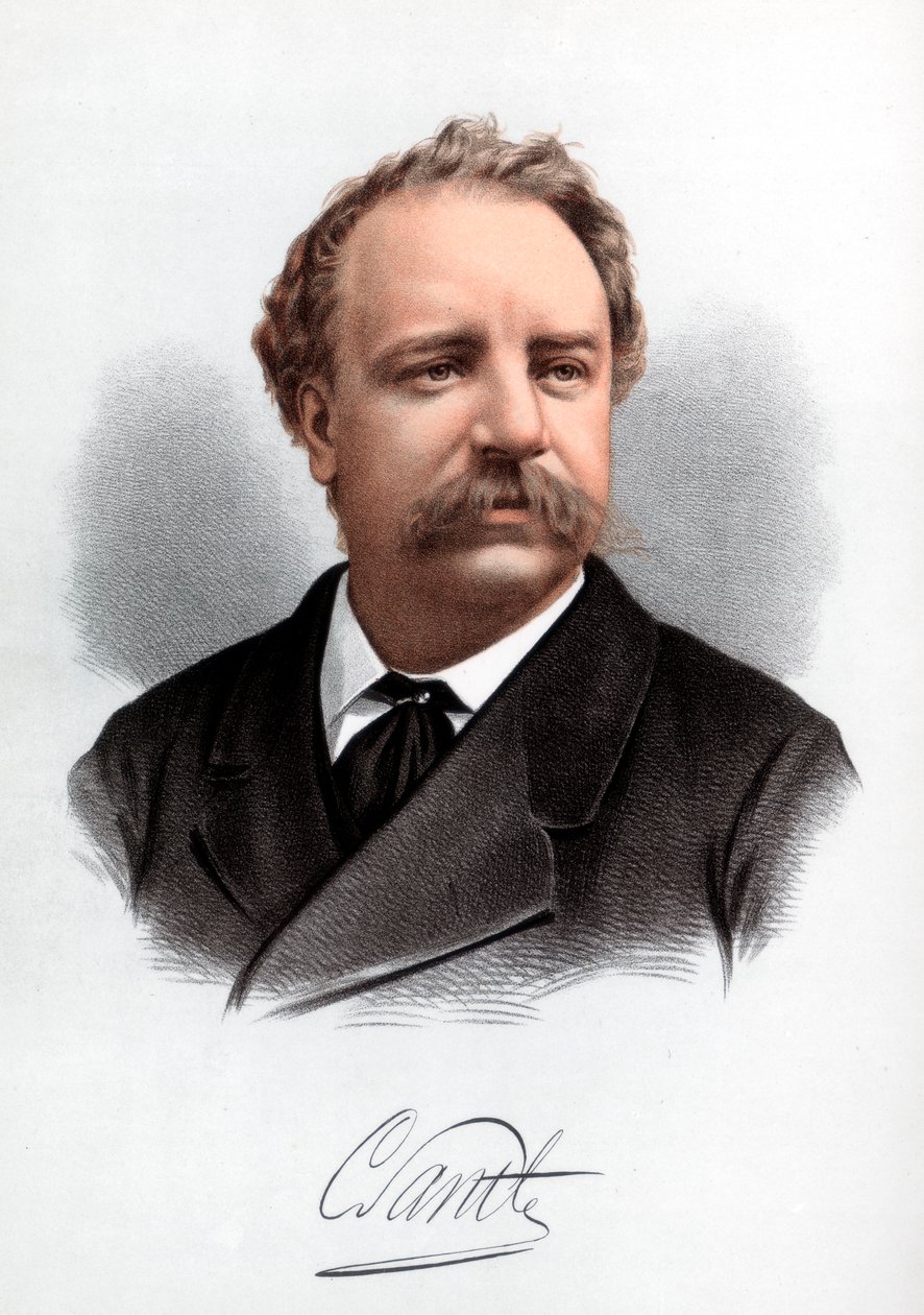 Sir Charles Santley, anglický zpěvák, c1890. od Petter and Galpin Cassell