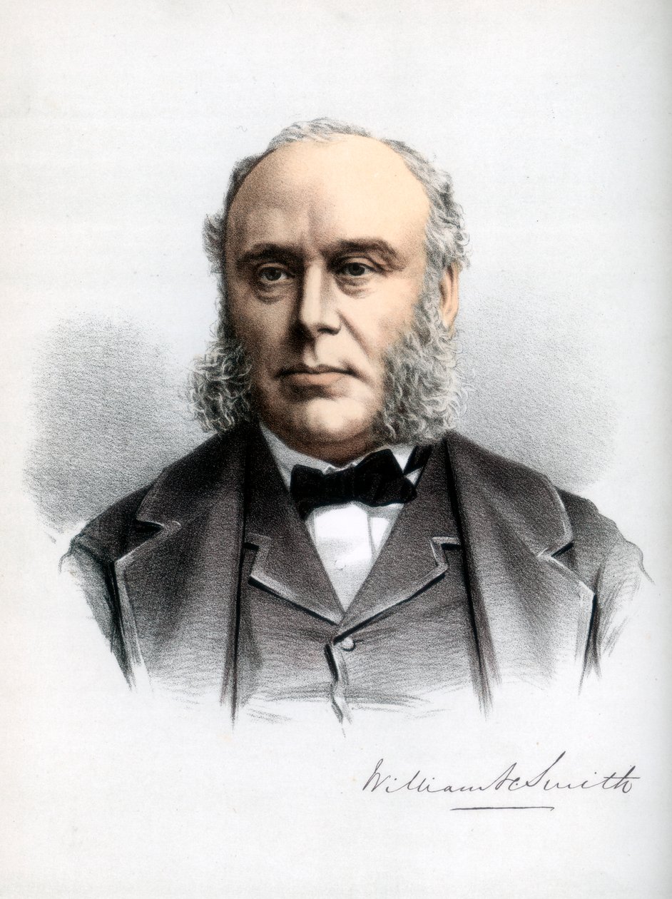 William Henry Smith , britský politik, c1890. od Petter and Galpin Cassell