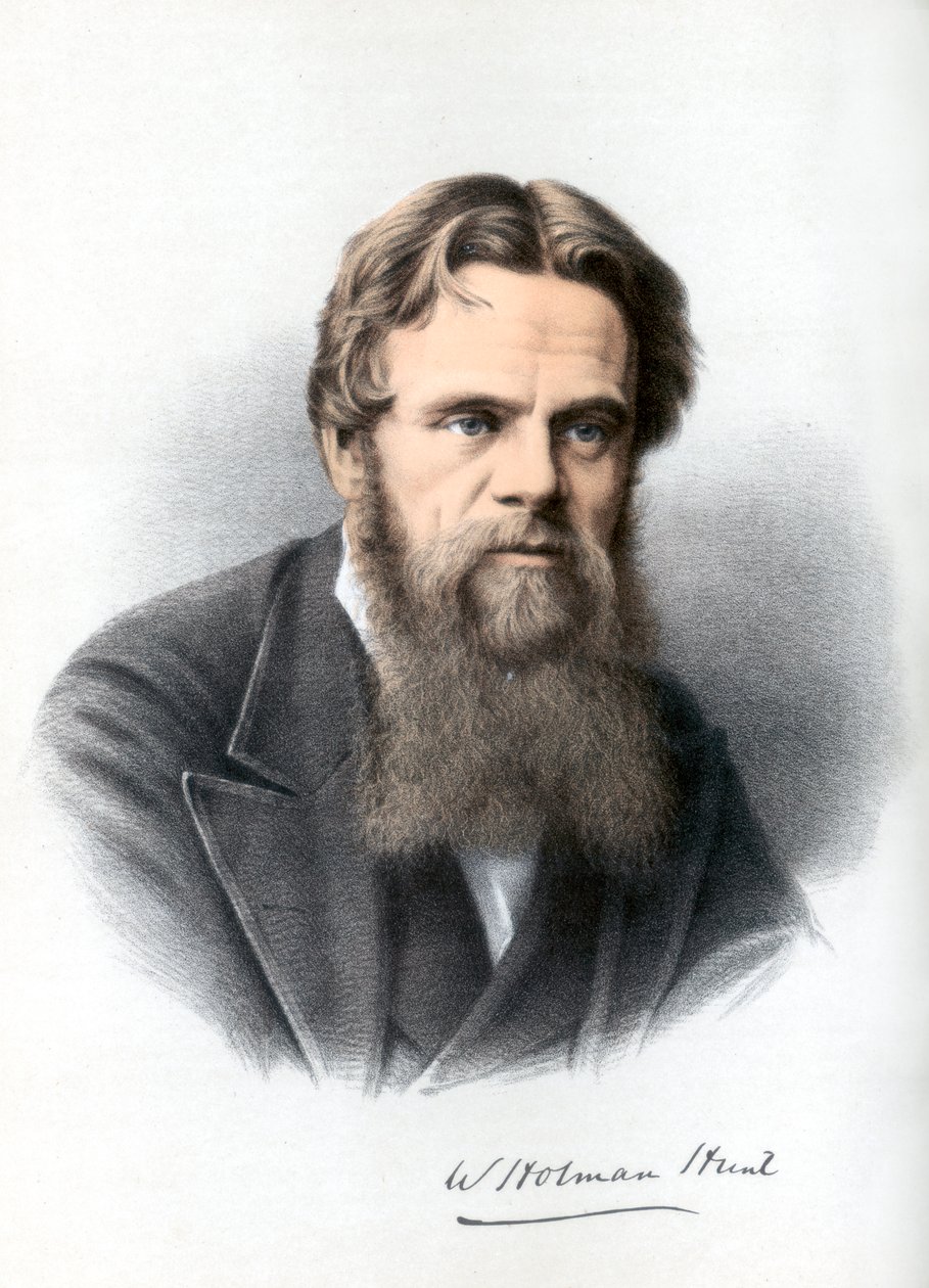 William Holman Hunt, britský malíř, c1890. od Petter and Galpin Cassell