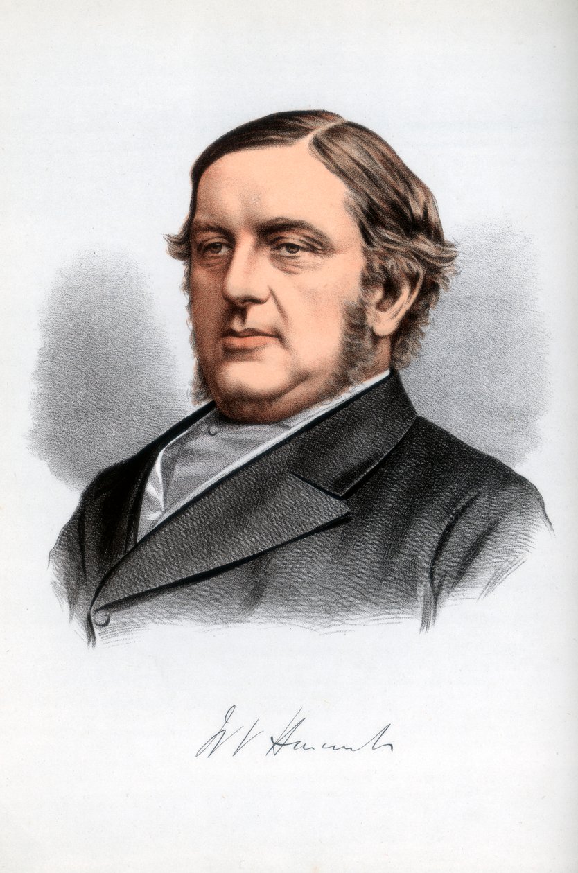 William Vernon Harcourt, britský liberální státník, c1890. od Petter and Galpin Cassell