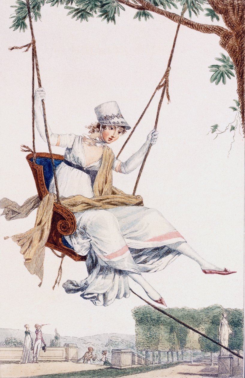 Letní šaty od Philibert Louis Debucourt