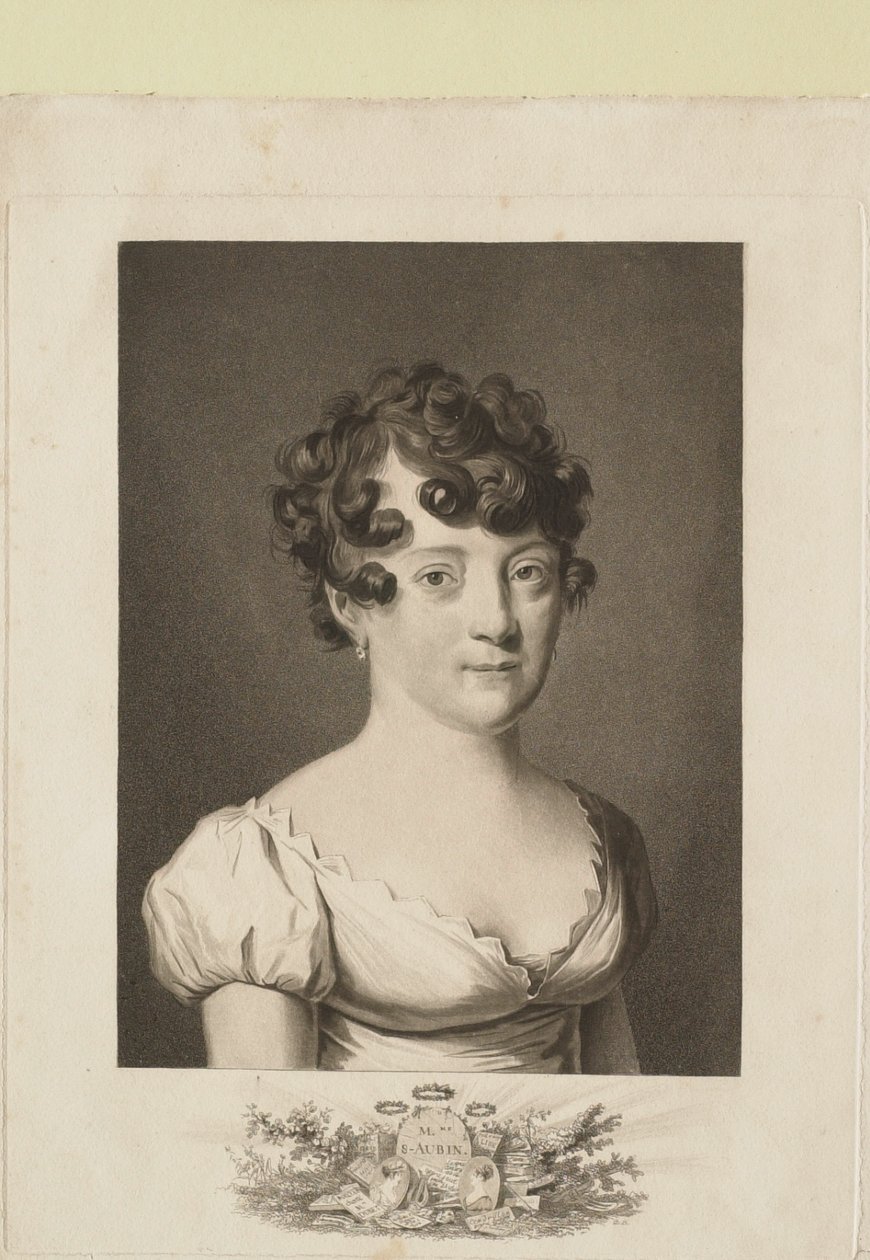 Madame St. Aubin od Philibert-Louis Debucourt