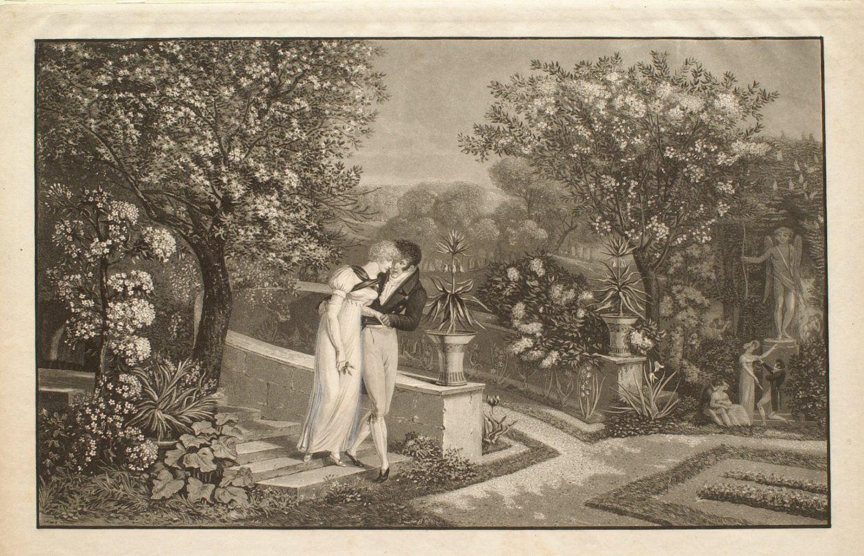 Jaro aneb Milenci od Philibert-Louis Debucourt
