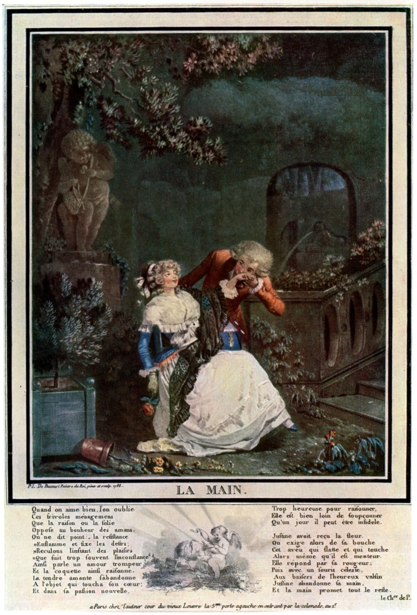 The Hand, 1788 1931. od Philibert Louis Debucourt