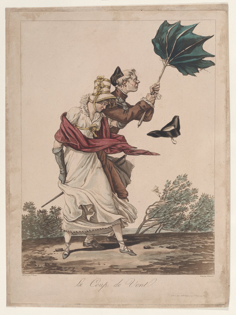 The Gale, 1775-1832. od Philibert Louis Debucourt