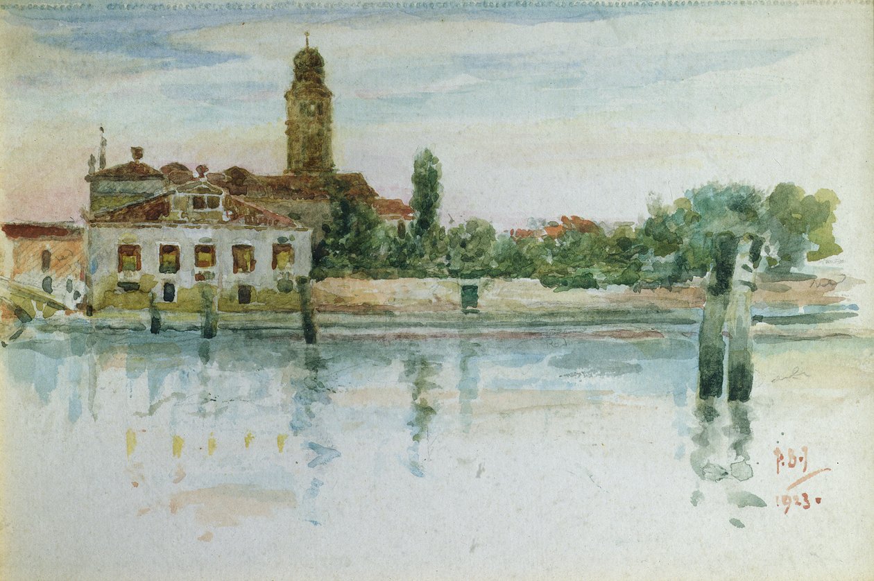 Benátky, 1923 od Philip Burne Jones