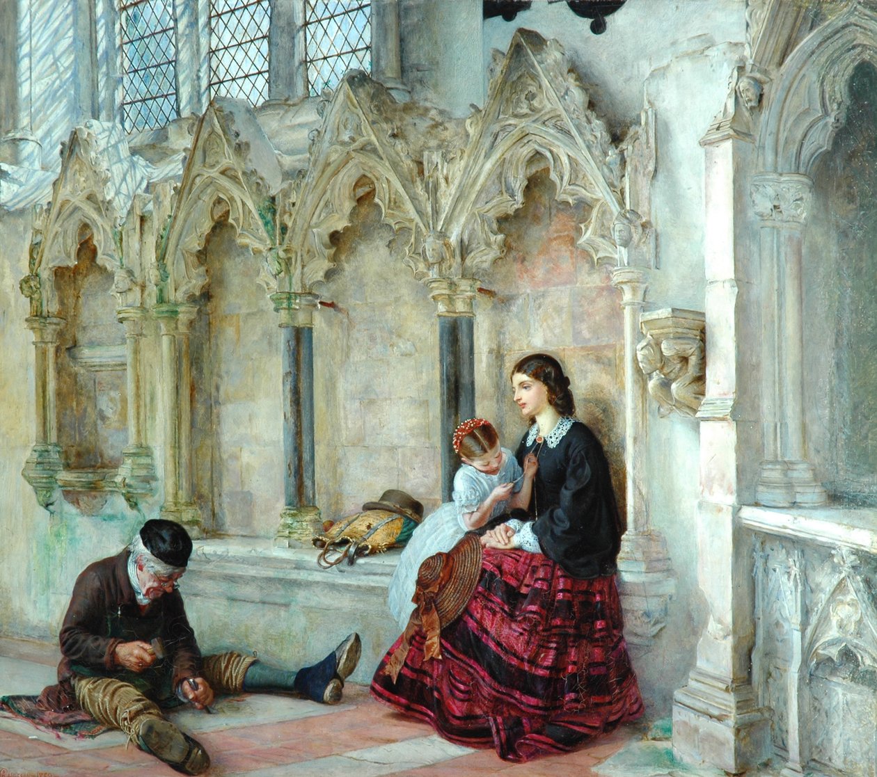 Man Goeth Forth To His Labours, 1859 od Philip Hermogenes Calderon