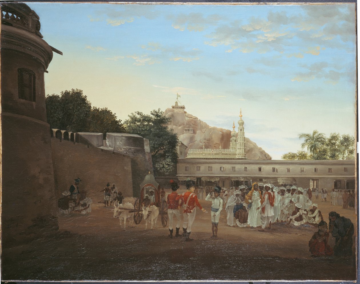 Tržiště Trichinopoly, 1800 od Philip Le Couteur
