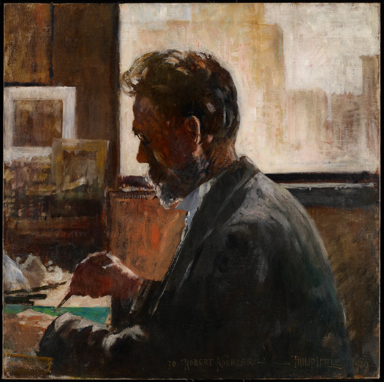 Portrét Roberta Koehlera, 1910 od Philip Little