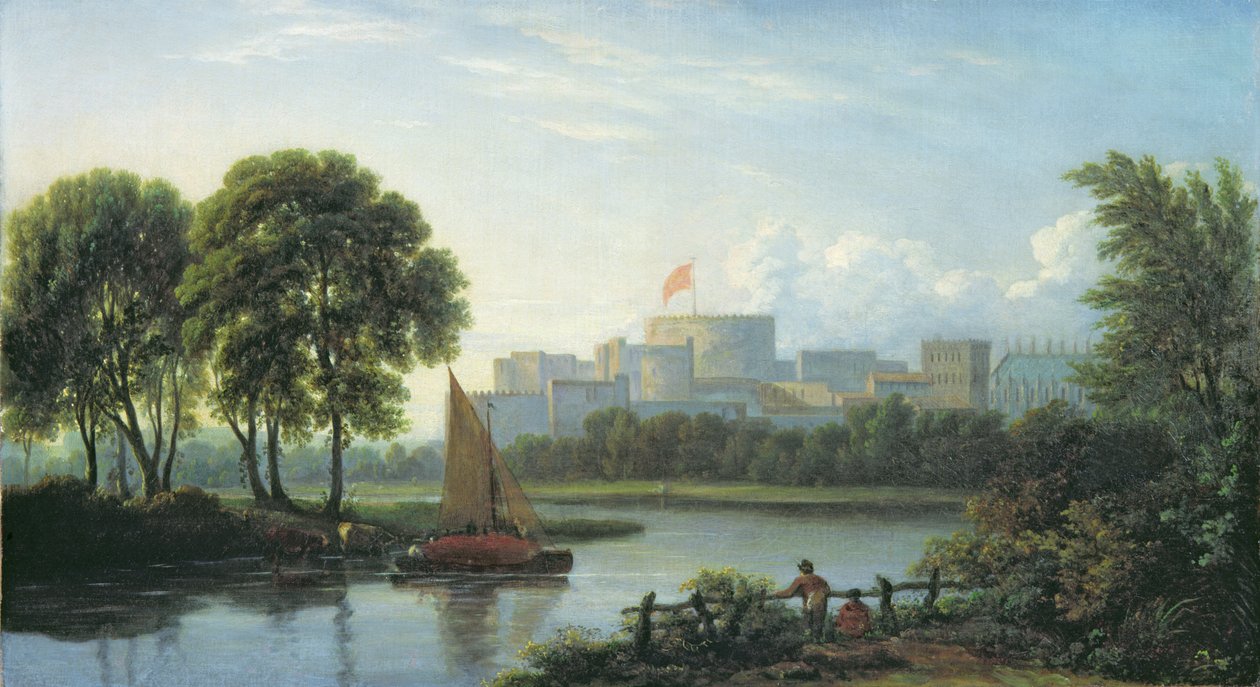 Windsorský zámek od Philip Reinagle
