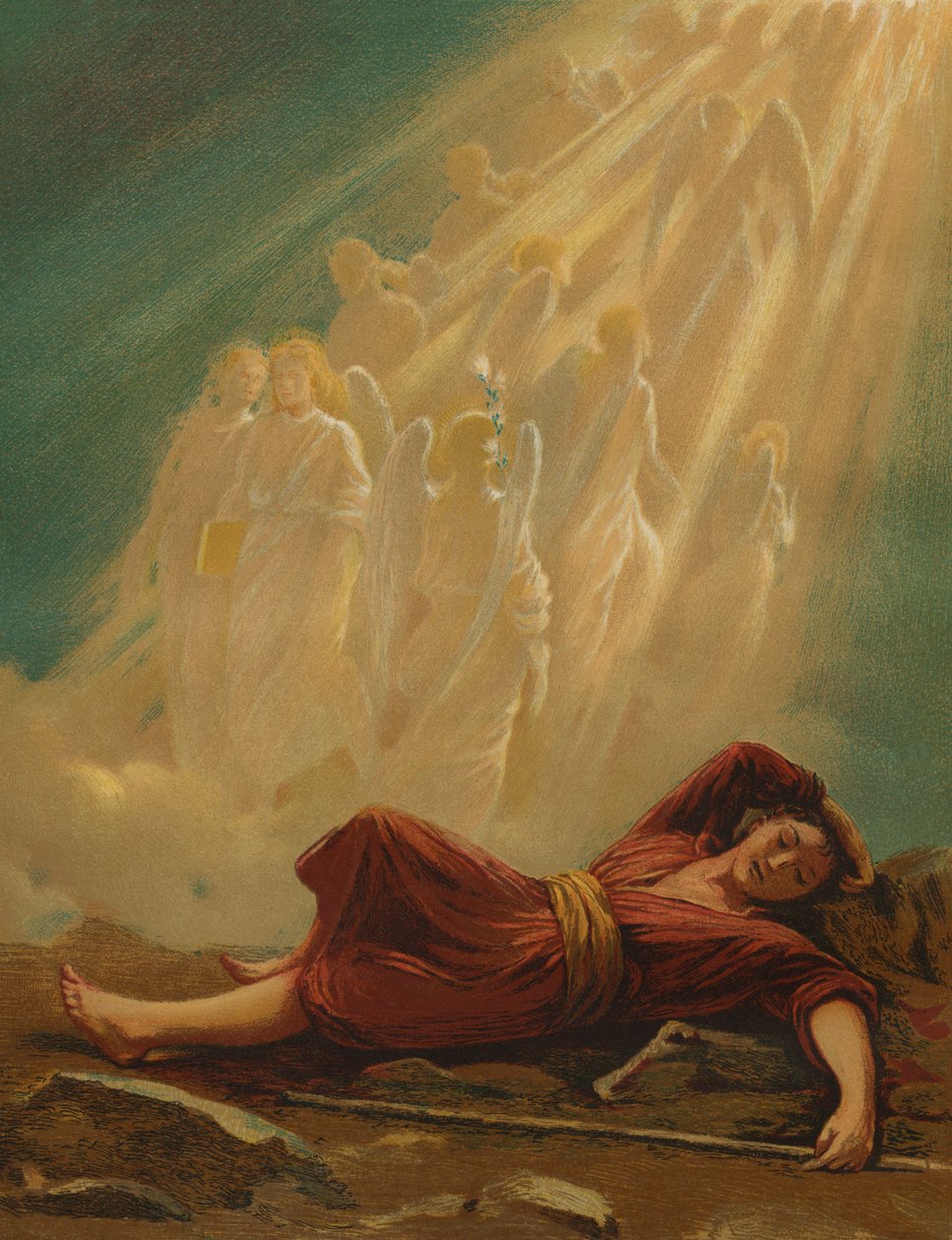 Jacobův sen od Philip Richard Morris