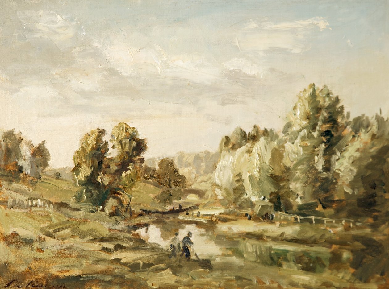 Kanál Stroud, hrabství Gloucestershire, 1902 od Philip Wilson Steer