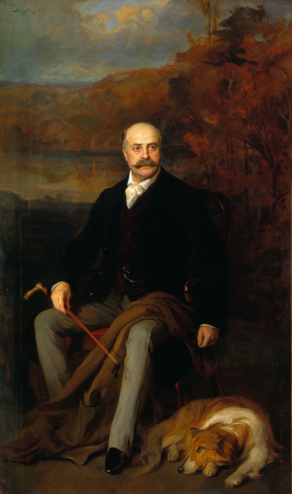 Portrét Antoina XI-Agenora, 11. duc de Gramont od Philip de László