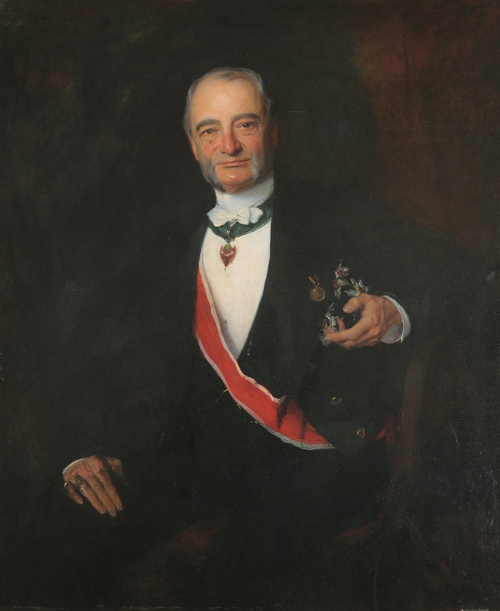 Portrét Bohuslava hraběte Chotka z Chotkowa a Wognina 1829-1896, c. 1870. od Philip de László