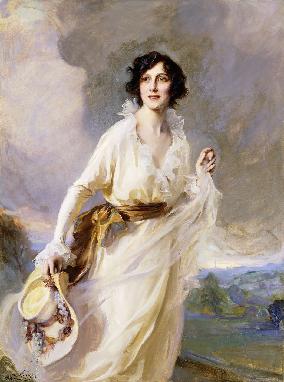 Portrét lady Crosfieldové od Philip Alexius de Laszlo