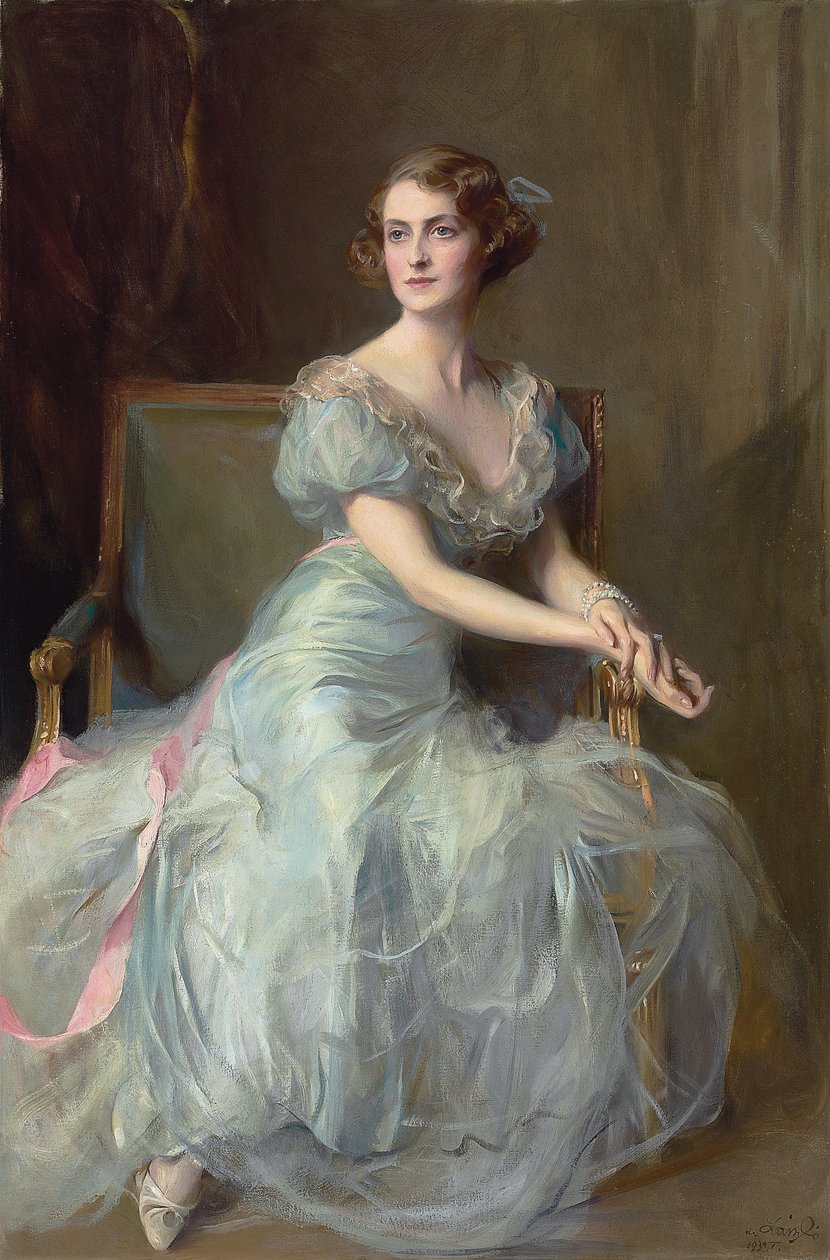 Portrét lady Illingworthové od Philip Alexius de Laszlo