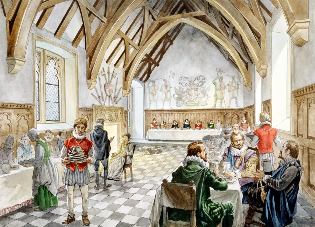 Hrad Farleigh Hungerford, c1660, c1990-2010 od Philip Corke