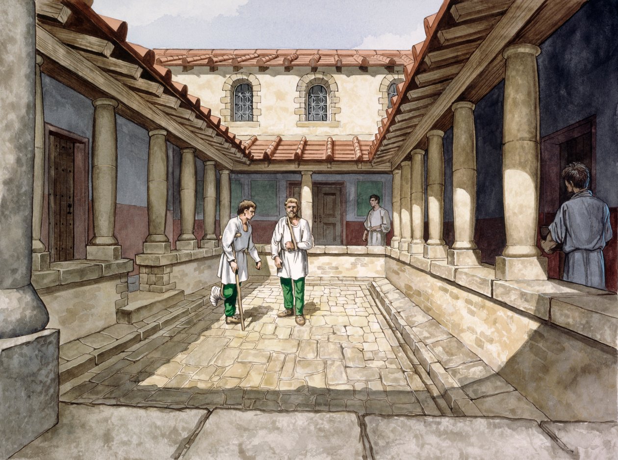 Housesteads Roman Fort, 2. století, c1990-2010 od Philip Corke