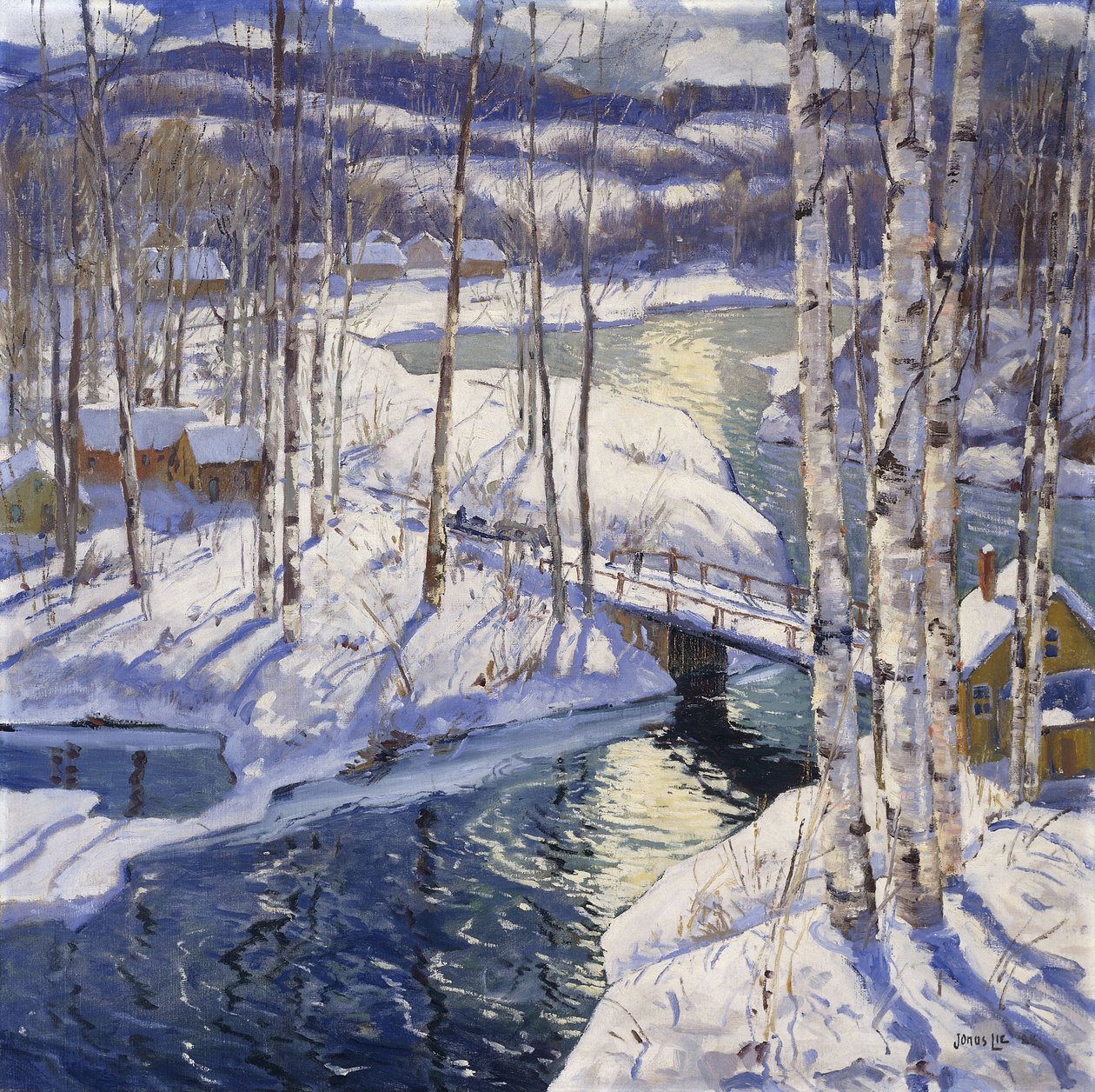 horský potok, od Philip H. Wolfrom