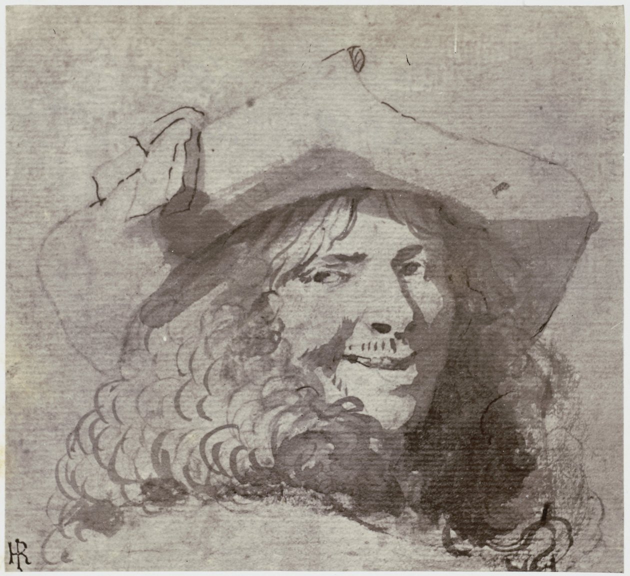 Frank [Frans] Hals, humorista od Philip Henry Delamotte
