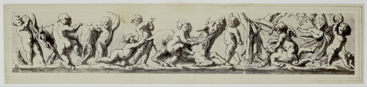 Rysbrack, Design for a Frieze od Philip Henry Delamotte