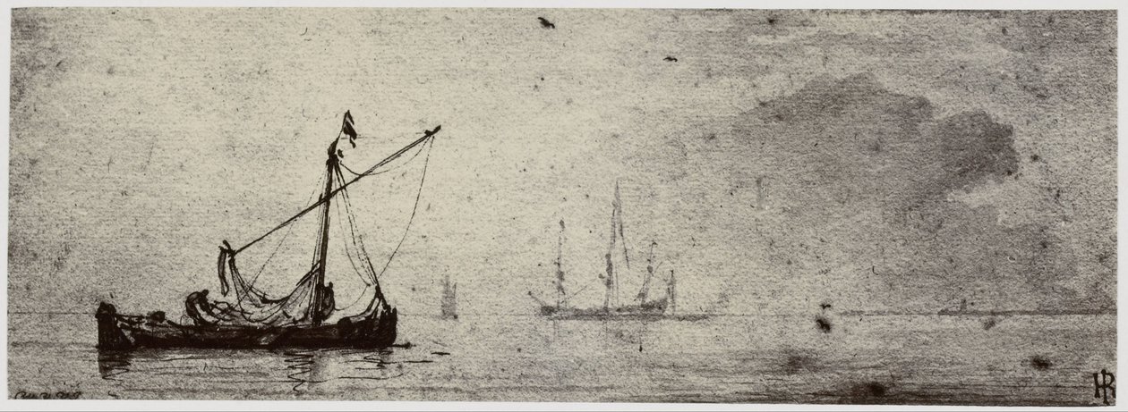Van der Velde, člun od Philip Henry Delamotte
