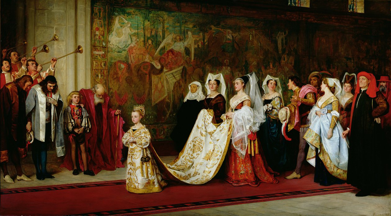 Její Nejvyšší, Urozená a Puissant Grace od Philip Hermogenes Calderon
