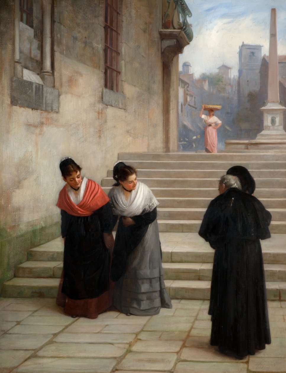Jeho úcta, 1876 od Philip Hermogenes Calderon