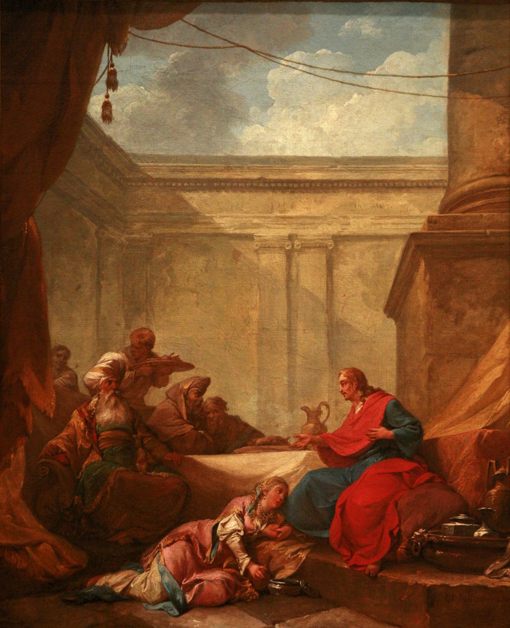 Kristus a Madelaine mg 0085 od Philip James de Loutherbourg
