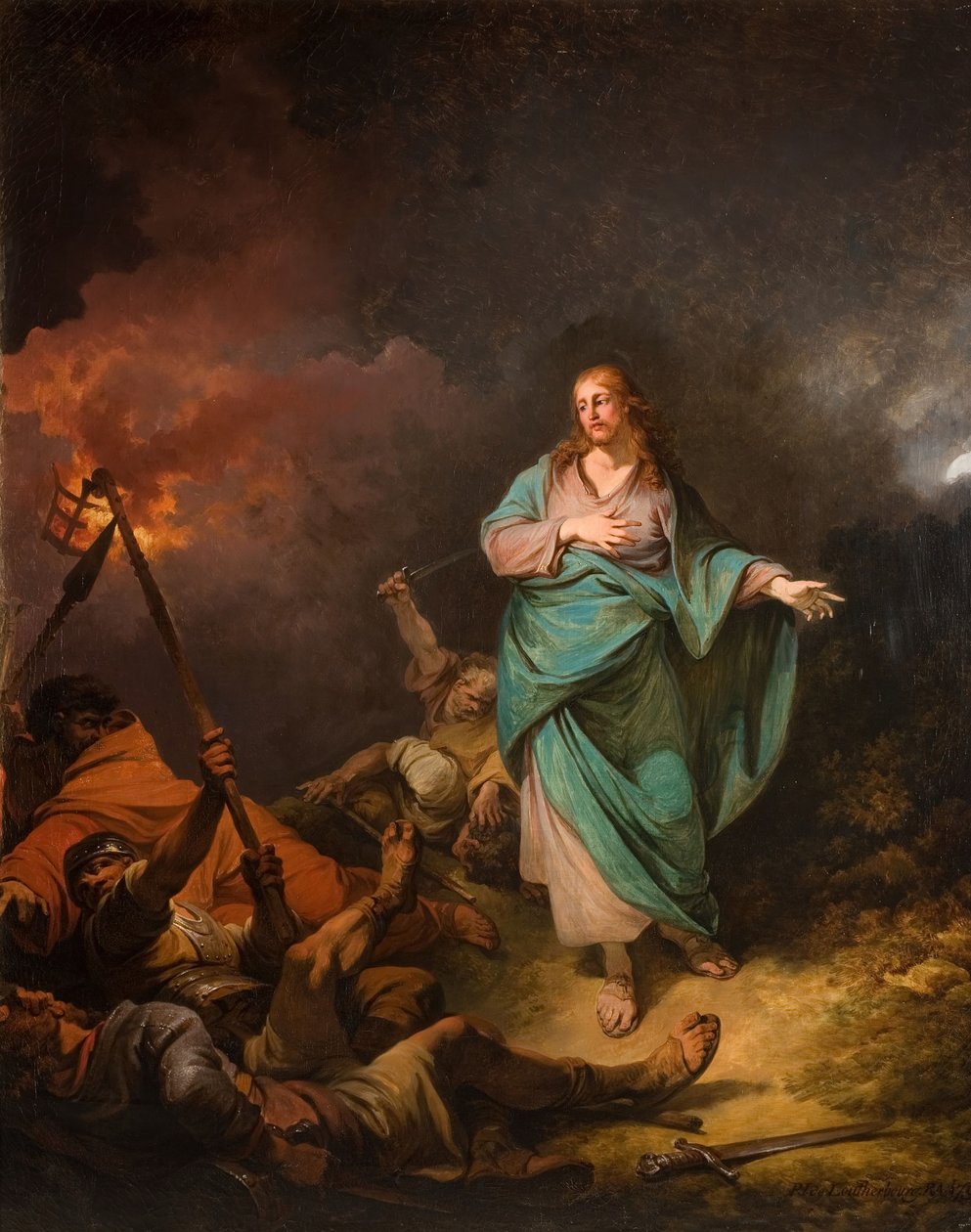 Zrada Krista, 1798. od Philip James de Loutherbourg