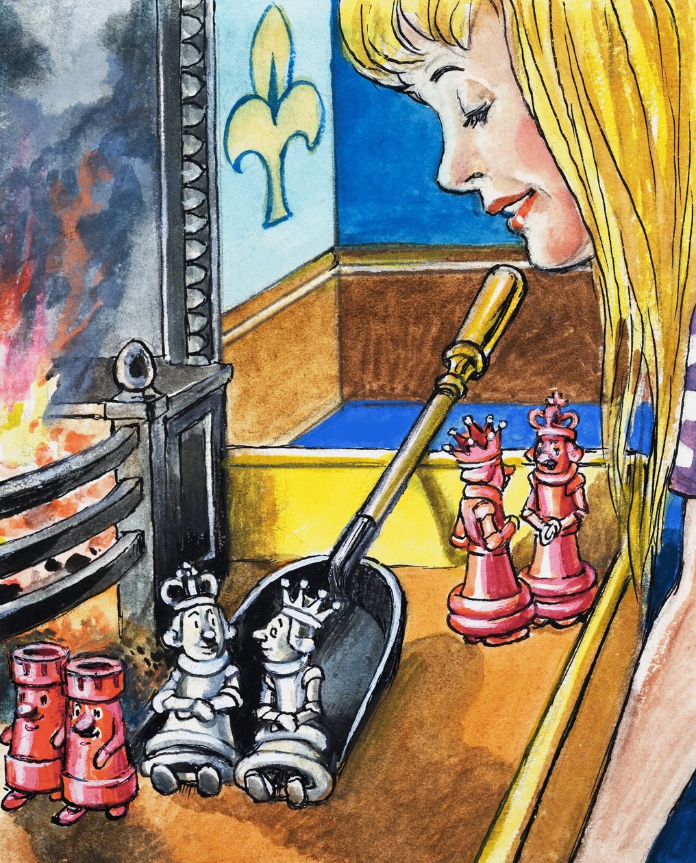 Alenka v zrcadle od Philip Mendoza