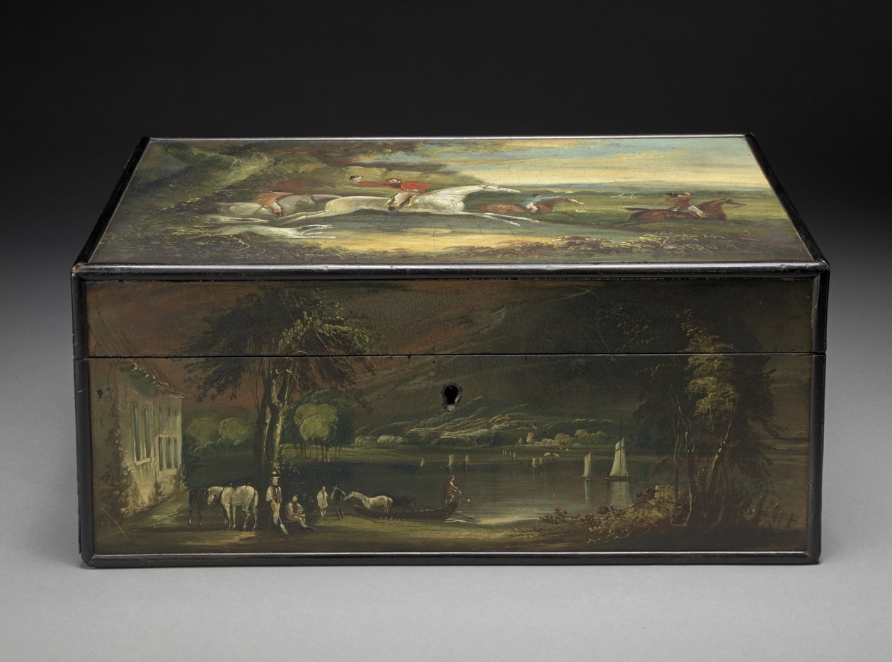 Starožitná poštovní schránka přeměněná na Humidor, kolem roku 1840 od Philip Reinagle