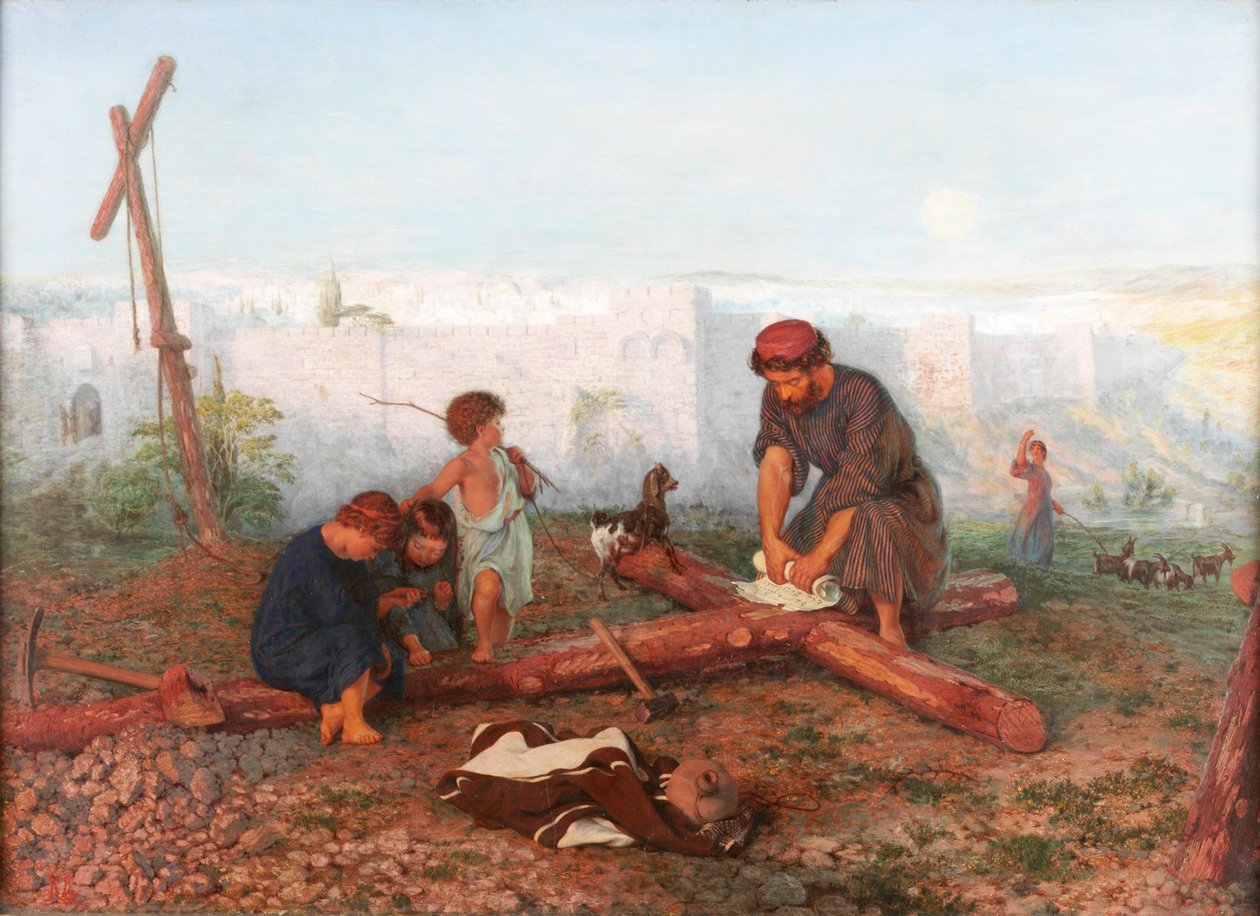 Kde ho ukřižovali, 1862 od Philip Richard Morris