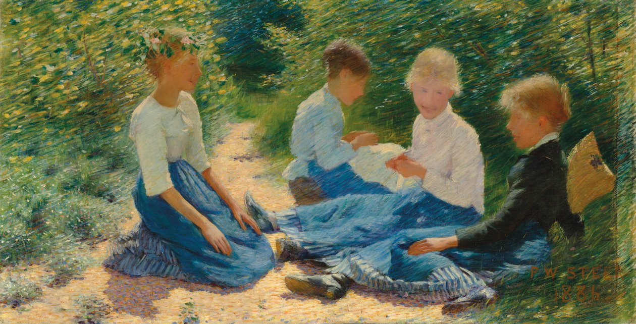 Chatterboxes, 1886 od Philip Wilson Steer