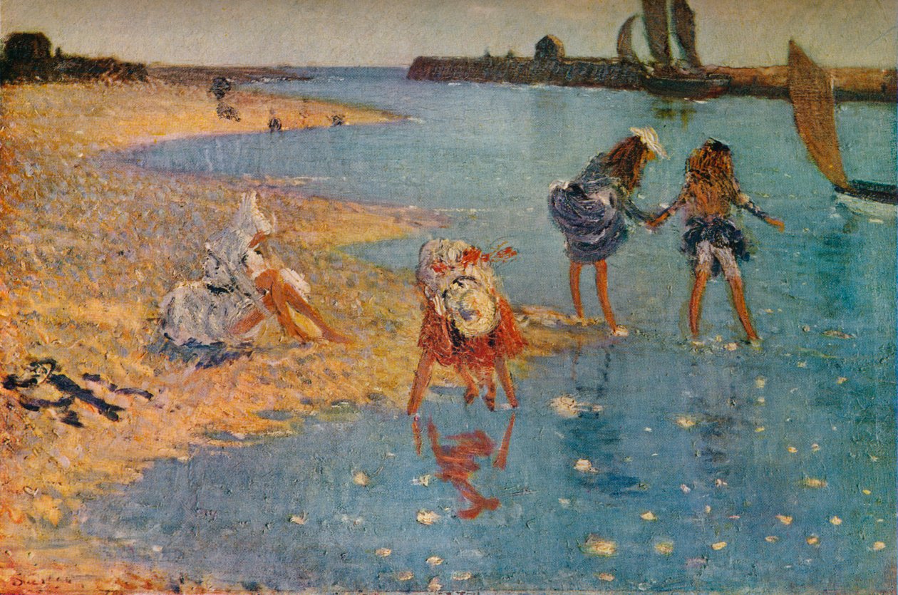 Dětské pádlování, 1891 1930 od Philip Wilson Steer