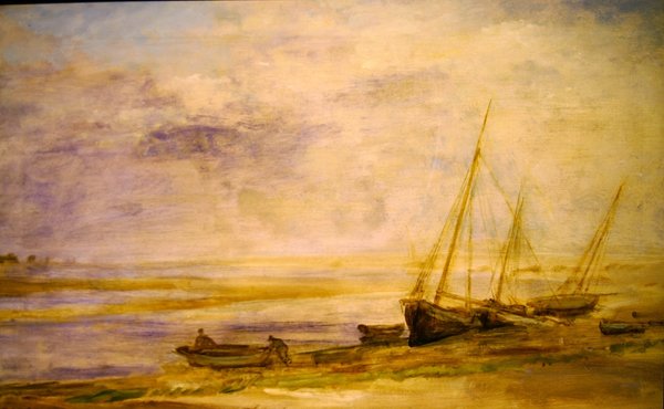 Odliv na ústí řeky Blackwater (ropa) od Philip Wilson Steer