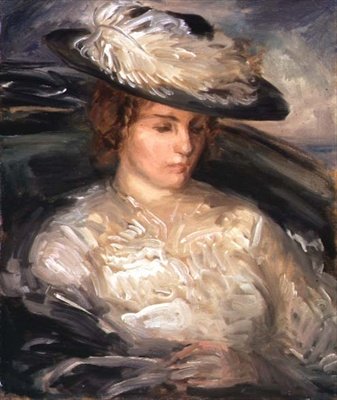 Portrét slečny Scobellové ve vaně (Rekonvalescent) (olej na plátně) od Philip Wilson Steer