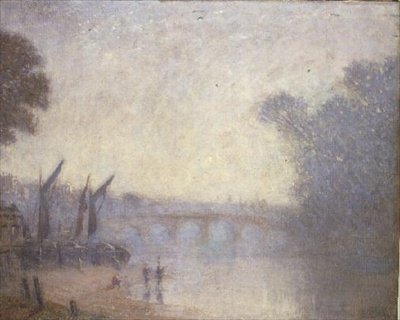 Richmond Bridge v Richmondu, Surrey od Philip Wilson Steer