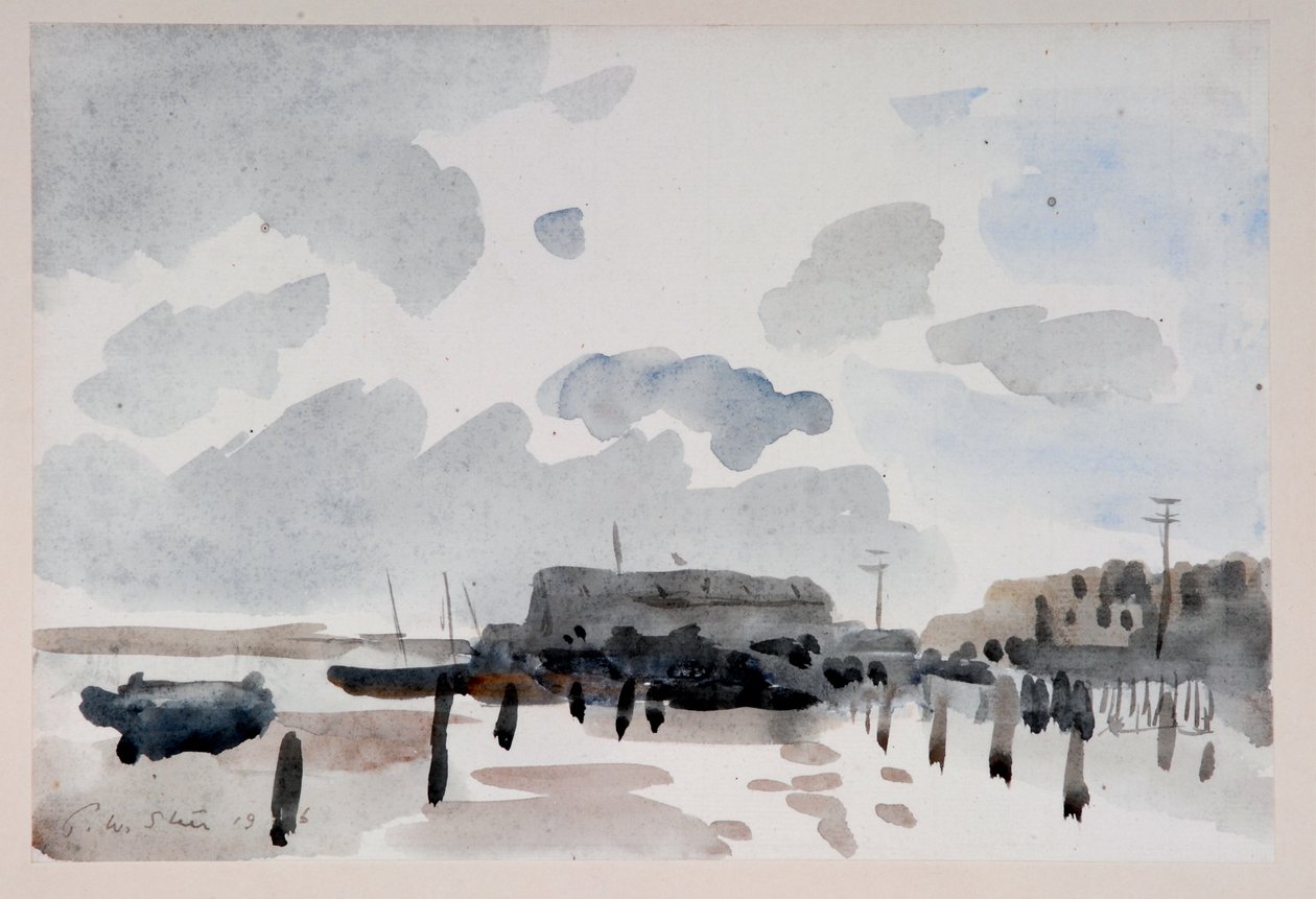 Nábřeží, Shoreham od Philip Wilson Steer
