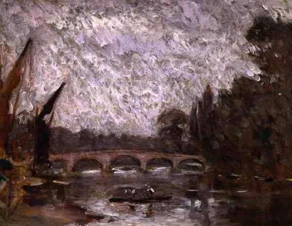 Temže v Richmondu (ropa na palubě) od Philip Wilson Steer
