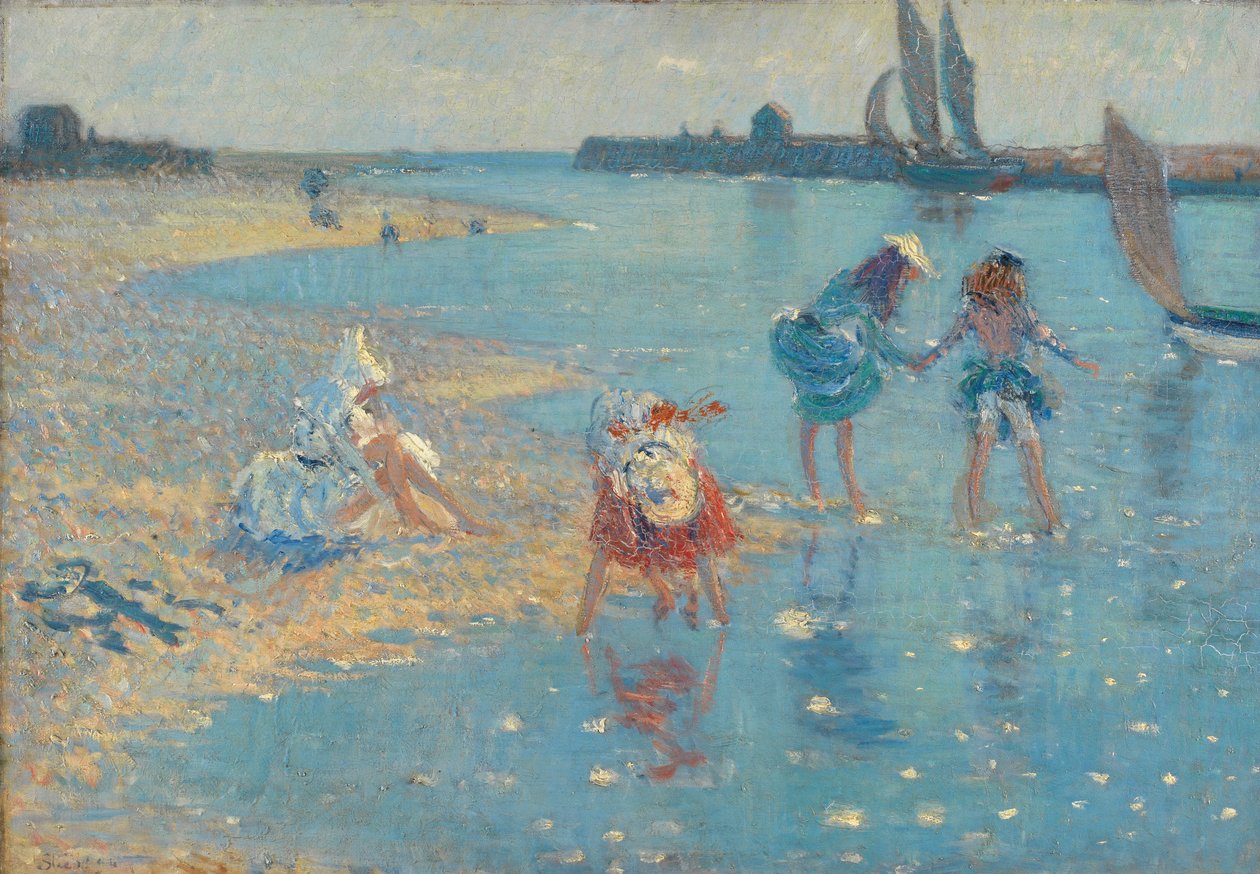 Walberswick, Dětské pádlování, 1891 od Philip Wilson Steer
