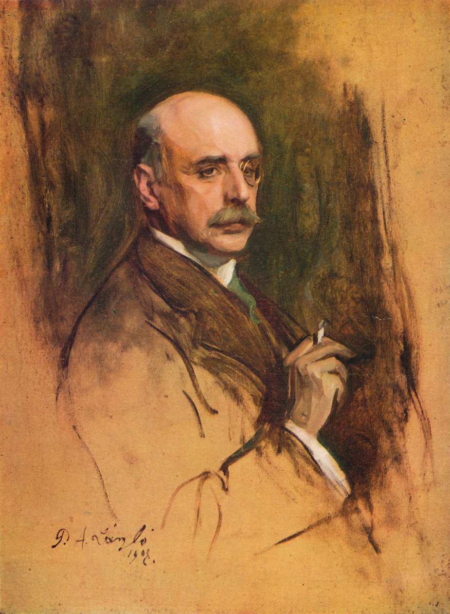 Charles Holme: zakladatel a první editor The Studio, 1908 od Philip de László