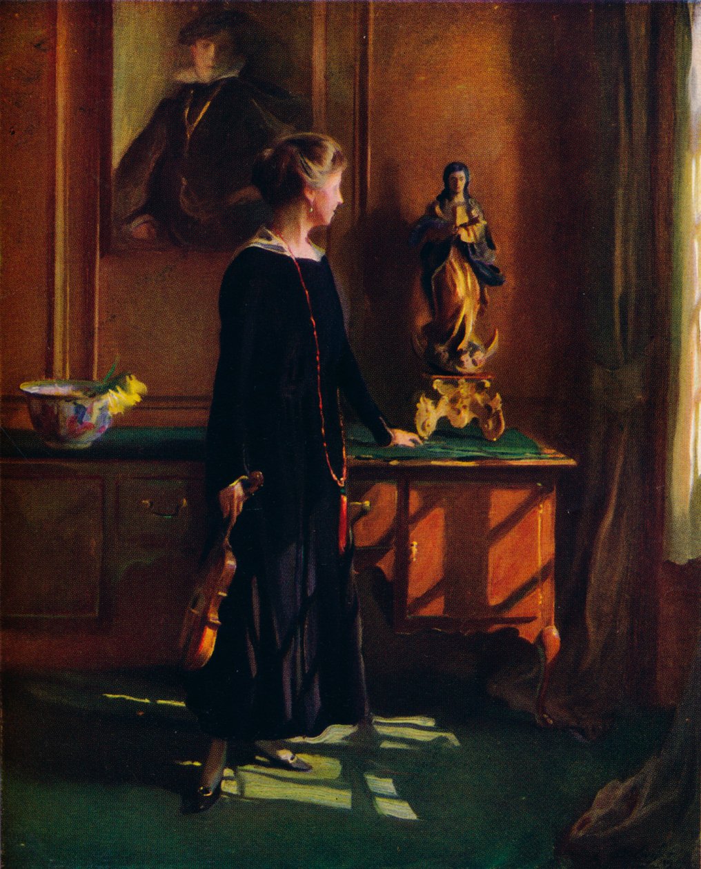 Lucy de Laszlo, manželka umělců, 1919 od Philip de László