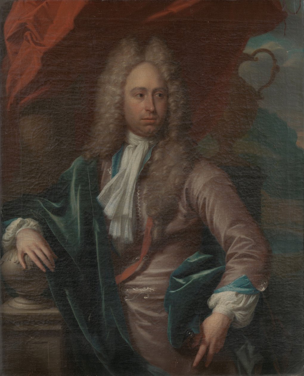 Portrét Caspara Adriaena Parduyna (1685-1735), soudního vykonavatele z Middelburgu od Philip van Dijk